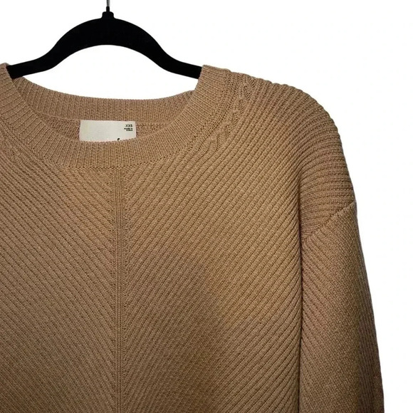 Aritzia Wilfred Free Isabelli Sweater Crew Neck Pullover Long Sleeve Brown XXS - Picture 4 of 8